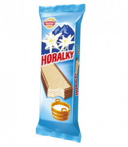 Horalky - Rim cocoa coated wafer with milk filling 50g